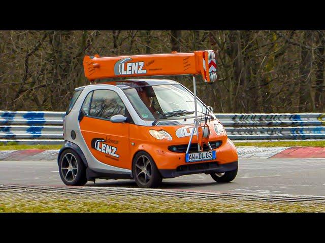 Strangest "Things" at the Nürburgring! You can take almost ANYTHING to the Nordschleife!