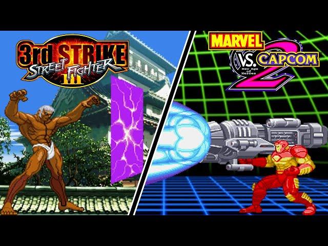 What If Marvel Vs Capcom 2 Had 3rd Strike Characters?