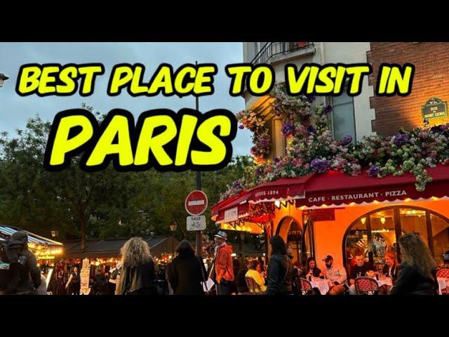 Best Place to Visit in Paris ||Montmartre,Paris,France 