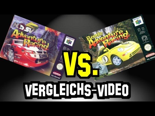 N64 Games Vergleich: Beetle Adventure Racing vs. HSV Adventure Racing