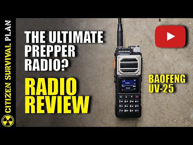 Baofeng UV-25  Review: The Ultimate Prepper Radio with Scramble Mode!