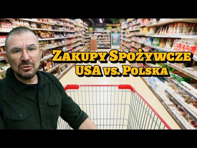 USA vs  Polska - Zakupy Spozywcze