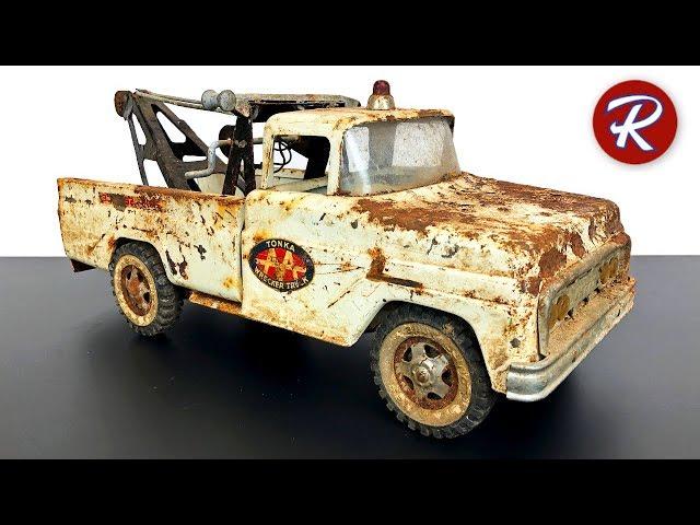 1960s Tonka Tow Truck Restoration - AA Wrecker