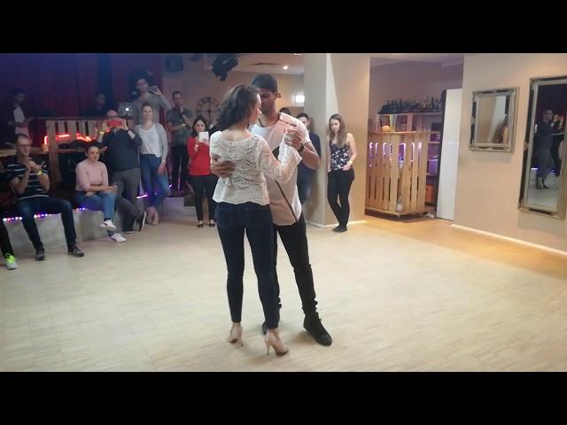 Lio Frei & Alexandra Nagy- Urban Kiz/Kizomba impro at Kizomba Fabrik Frankfurt