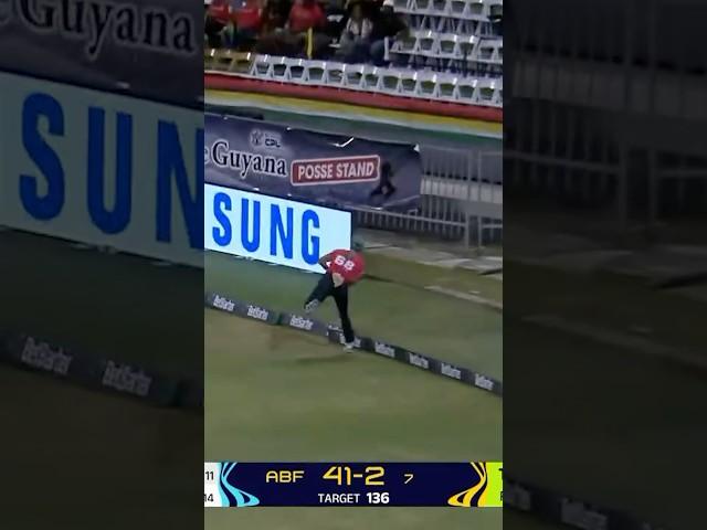 AMAZING boundary catch! 