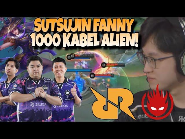 FANNY SUTSUJIN 1000 KABEL !! EMANG PARA ALIEN !! RRQ VS EVIL MATCH 2 - ESL SPS