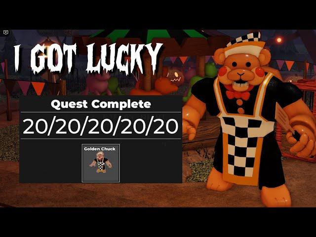 How to GET GOLDEN CHUCK / Just got lucky / 20-20-20-20-20 / Tower Heroes / Halloween Event 2024