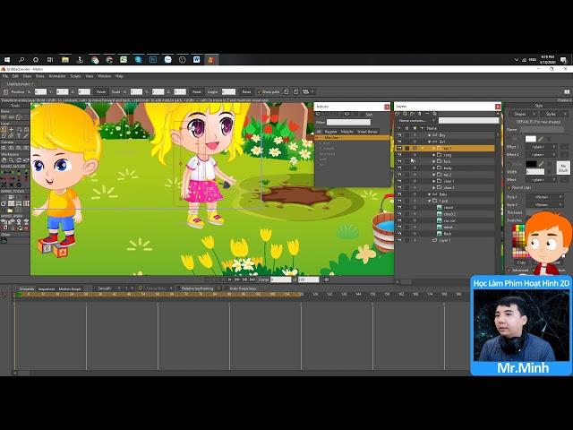 Moho12 | Học Làm Phim Hoạt Hình 2D Mr Minh | Hướng dẫn Phân Tích Kịch Bản | Phân Cảnh 1