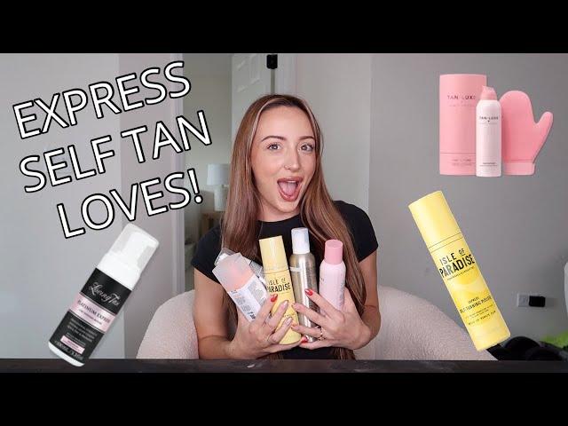 5 EXPRESS Self Tanners I've Been LOVING Lately!