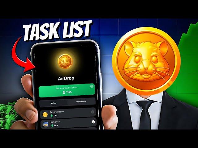 Hamster Kombat Airdrop: Complete Task List Explained!