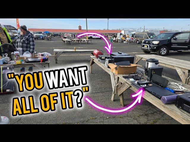 This Flea Market Vendor Didn't Care What It Was Worth!