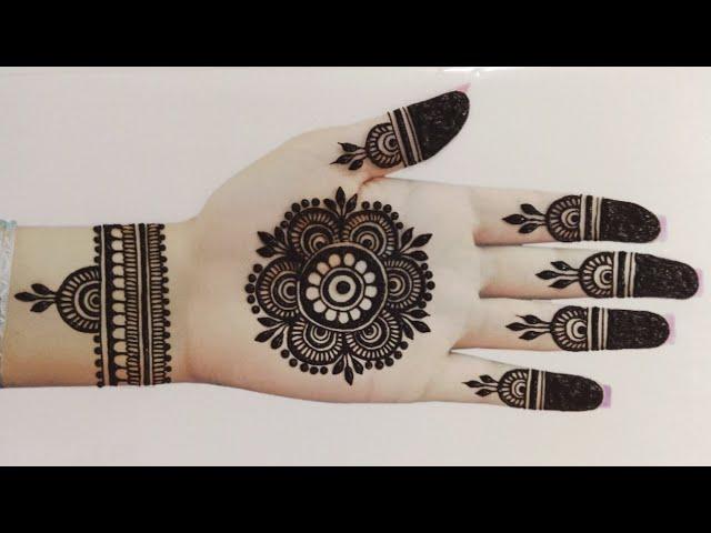 Eid special Beautiful Fronthand Mehndi Design |New Mehndi design for beginners||simple mehndi design