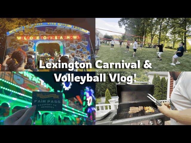 Lexington Carnival & Volleyball Vlog!