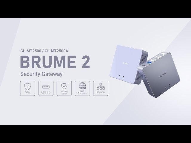 GL-MT2500/GL-MT2500A Brume 2 | Security Gateway for Remote Access