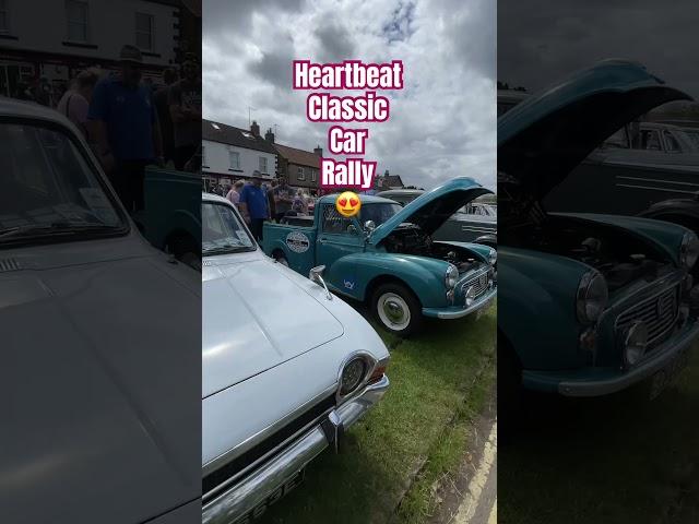 POPULAR TV SHOW HEARTBEAT CLASSIC CAR RALLY IN AIDENSFIELD 