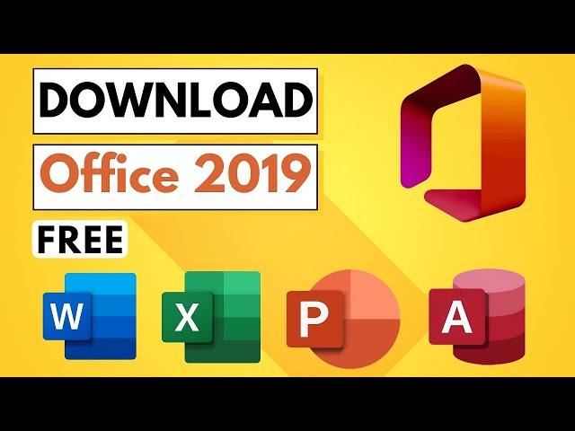 How to Download Official Microsoft Office 2019 for FREE | Download ms office