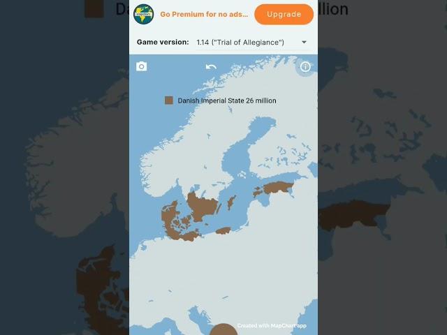 Greater Danish Nation #mapchart #alternatehistory