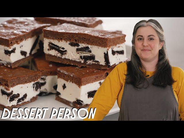 The Perfect Ice Cream Sandwich Recipe with Claire Saffitz | Dessert Person