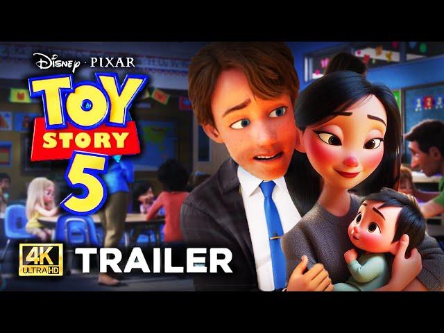 TOY STORY 5 : Andy´s Family (2024) Teaser Trailer Concept Animated Realeaze date after toy story 4