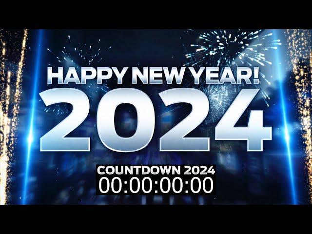 New Year's Eve 2024 - Year In Review 2023 Mega Mix  COUNTDOWN VIDEO for DJs