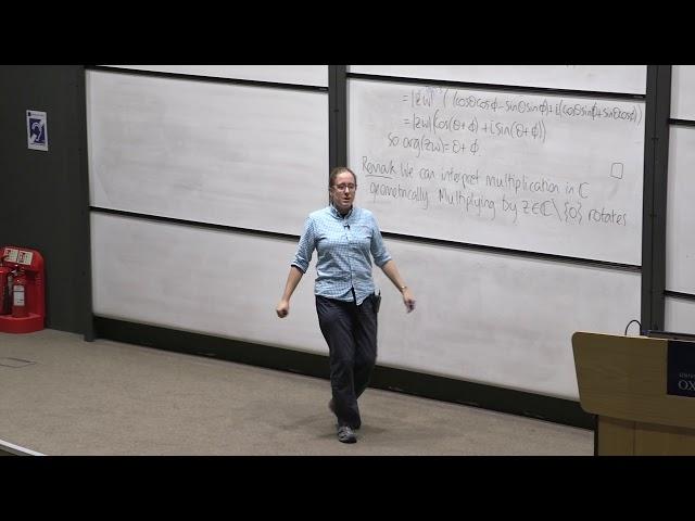 An Introduction to Complex Numbers: Oxford Mathematics 1st Year Student Lecture