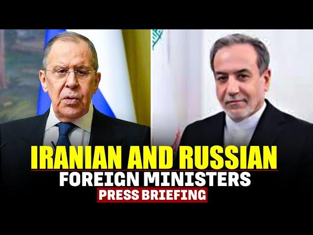 LIVE: Iranian and Russian Foreign ministers hold joint press conference | Iran |Tehran |Russia |USA