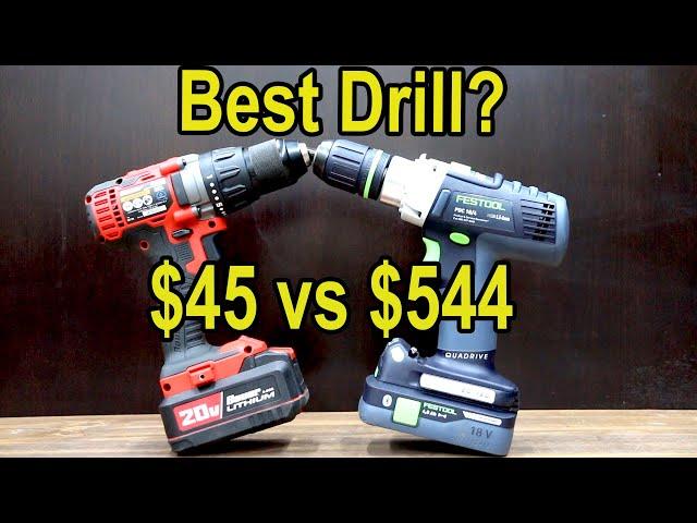 Best Drill (BATTERY POWERED)? Milwaukee vs Dewalt, Makita, Bosch, Festool, Ryobi, Bauer, Ridgid