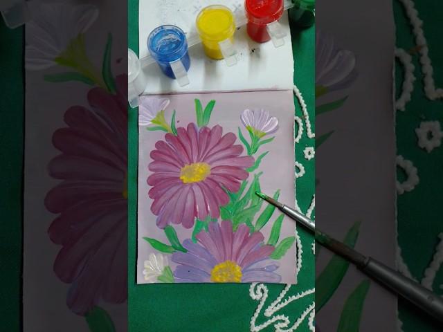 Flower penting #art by sm vlog #youtube short video #short video
