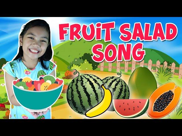 FRUIT SALAD SONG | WATERMELON SONG | ACTION SONG FOR KIDS