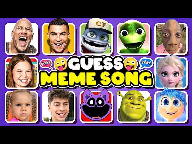 Guess The Meme Songs & Who’S SINGING? Inside out, King Ferran, Salish Matter, MrBeast, Diana,Tenge