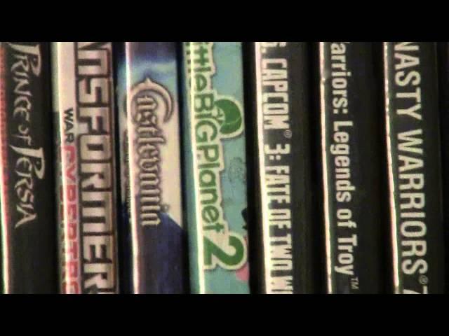 My Video Game Collection and Set Up Tour HD