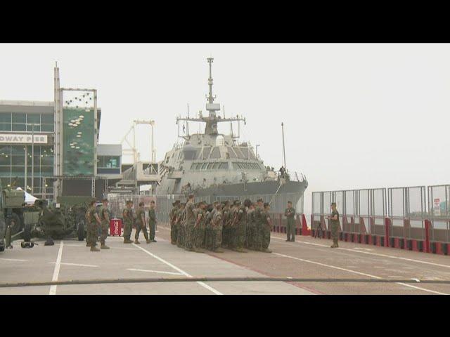 Fleet Week San Diego kicks off at the Broadway Pier on Friday