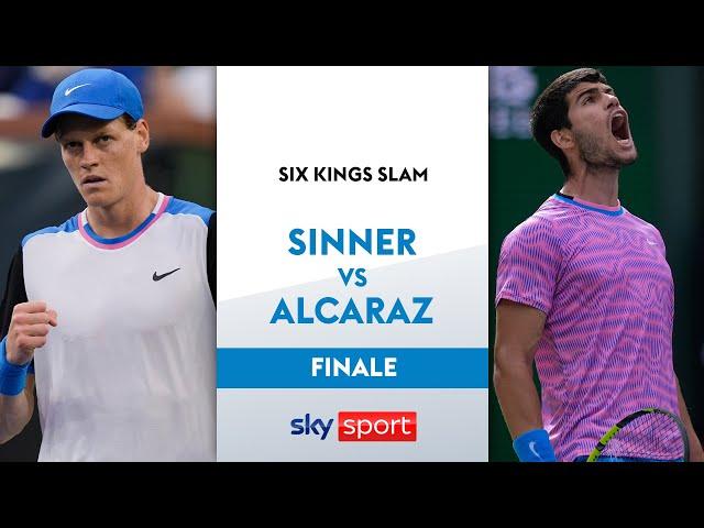 Sinner  vs. Alcaraz  - Finale | Six Kings Slam | Highlights - Sky Sport Tennis