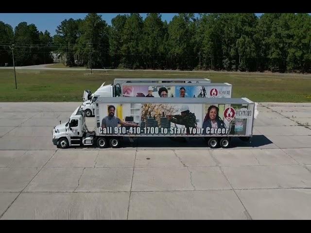 Richmond Community College Truck Driving Range