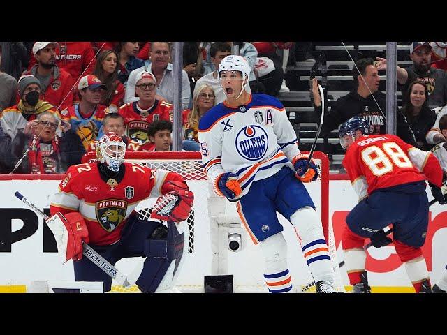 Comeback ON  Oilers strike for THREE in the 2nd to tie Game 4!!!
