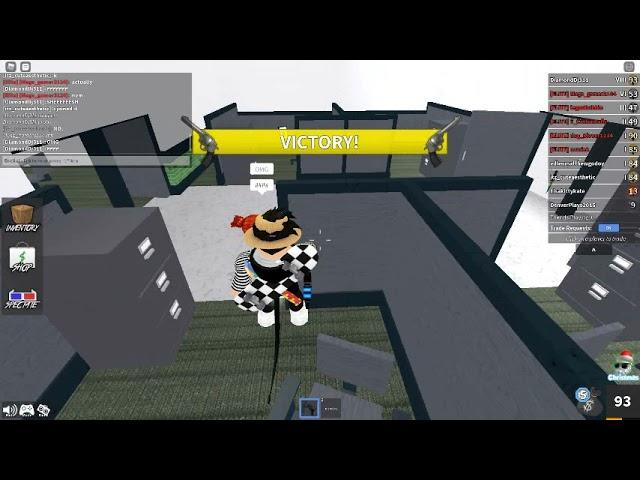 Destroying a camper in mm2 lol