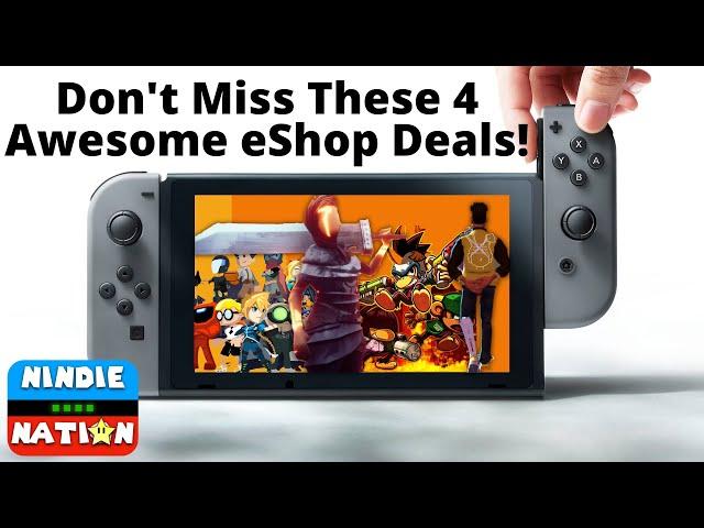 4 RARE Nintendo eShop Deals - The Switch's BEST Twin-Stick Shooter!