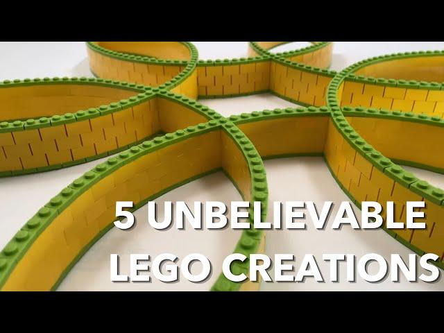 5 Unbelievable LEGO creations