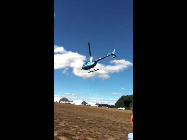 r-44 departing simsbury flyin