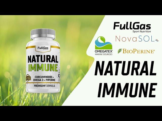 NATURAL IMMUNE: Suplemento ANTIINFLAMATORIO Natural de Ismael Galancho