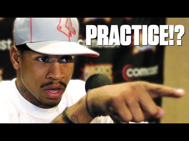 Allen Iverson's legendary practice rant [FULL] | ESPN Archives