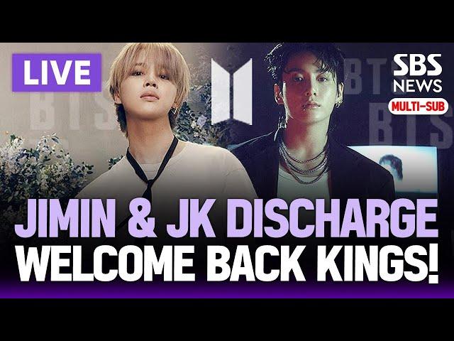 BREAKING: BTS JIMIN & JUNGKOOK DISCHARGED NOW | Full Reunion Begins! | SBS LIVE