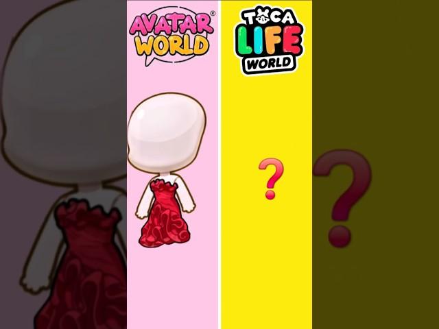 P2:Avatar World vs Toca Boca #avatarworld #squidgame2 #squidgame2 #pazu #sprunki #tocaboca