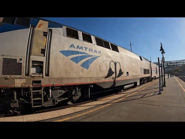 My ride on Amtrak train #11 Coast Starlight Martinez to Burbank 10/5/24