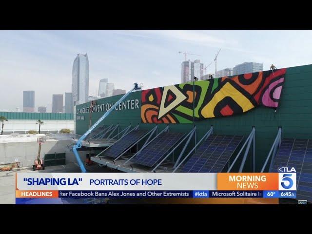 "SHAPING LA," Portraits Of Hope, KTLA  Los Angeles, Ed Massey interview