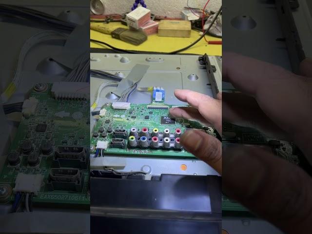 LG LED TV Motherboard repairing only ₹10 #shorts #tvrepair #repairing