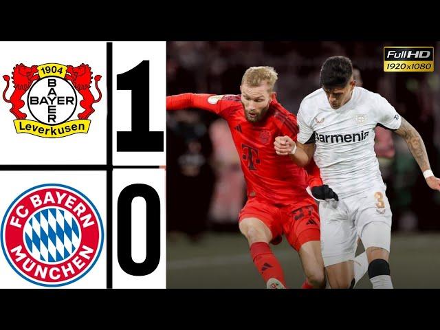 bayern munich - bayer leverkusen (0-1) DFB Pokal Cup Round of 16 | HIGHLIGHT 2025