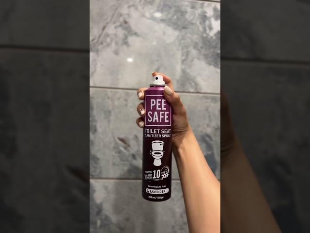 How To Use Pee Safe Toilet Seat Sanitizer | Where To Use Toilet Seat Sanitizer Spray | Pee Safe