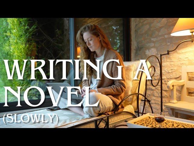 cozy fall writing vlog  on the benefits of writing slowly...