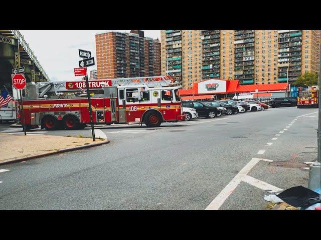 FDNY - "Pride of Williamsburg" Engine 216 & Ladder 108 Responding